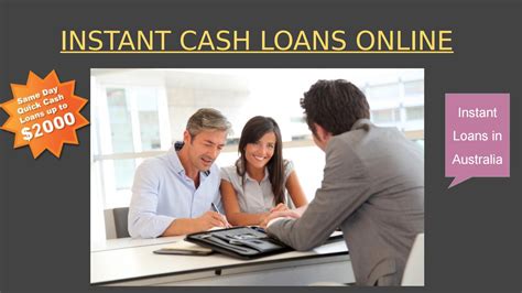 Instant Loans Online Australia